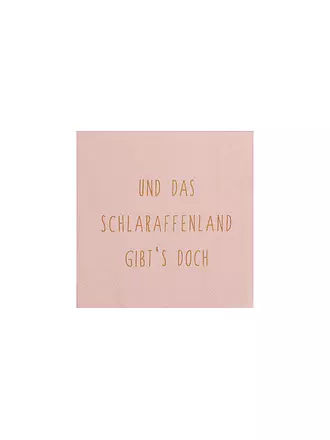 RAEDER | Lunch Servietten 33x33cm UND DAS SCHLARAFFENLAND | 